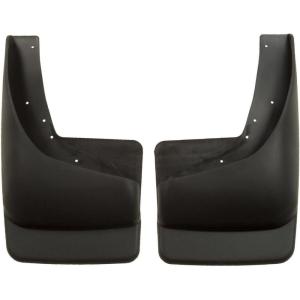 imageHusky Liners  Rear Mud Guards  19992006 Chevrolet SilveradoGMC Sierra 1500 25003500 wOEM Fender Flares Fits 2007 Classic Body ONLY Rear Set  Black 2 Pc  57211Custom Rear Mud Guards