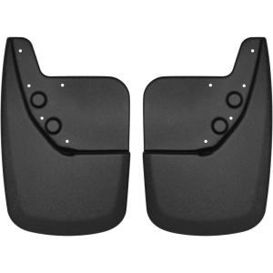 imageHusky Liners  Rear Mud Guards  2006  2013 Honda Ridgeline Rear Set  Black 2 Pc  57901