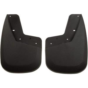 imageHusky Liners  Rear Mud Guards  20072013 GMC Sierra 1500 20072014 GMC Sierra 25003500 Rear Set  Black 2 Pc  57801Custom Front Mud Guards