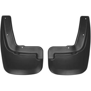 imageHusky Liners  Rear Mud Guards  20102016 Toyota 4Runner Limited Rear Set  Black 2 Pc  57921Custom Rear Mud Guards