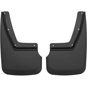 imageHusky Liners  Rear Mud Guards  20152020 Chevrolet Suburban Rear Set  Black 2 Pc  59211