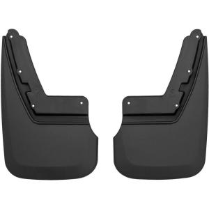 imageHusky Liners  Rear Mud Guards  20152020 GMC YukonXL Rear Set  Black 2 Pc  59221
