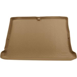 imageHusky Liners Classic Style Series  2003  2006 Cadillac Escalade ESV 2000  2006 Chevrolet Suburban 15002500 2000  2006 GMC Yukon XL 15002500  Cargo Liner Behind 3rd Seat Tan  21703