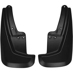 imageHusky Liners Custom Mud Guards  Fits 20112026 Dodge Durango Excludes SRT  Rear Set 2pc Black  59001Custom Front Mud Guards