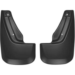 imageHusky Liners Custom Mud Guards  Fits 20112026 Dodge Durango Excludes SRT  Rear Set 2pc Black  59001Custom Rear Mud Guards