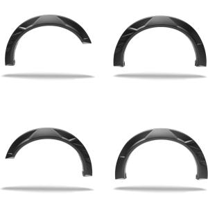 imageHusky Liners DRT Style Fender Flares  Fits 20092023 Dodge Ram 1500 Fleetside 1923 Classic Body Only Excludes Rebel ampamp RT Models  Fender 4pc Black  2805932