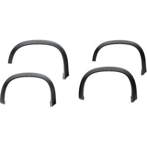 imageHusky Liners Fender Flares RVL Style  Fits 20192026 Chevrolet Silverado 1500  Front ampamp Rear 4pcs Black  2804993