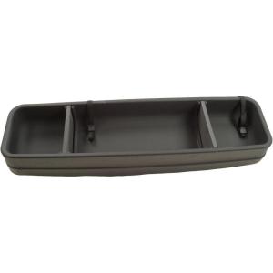 imageHusky Liners Gearbox  Under Seat Storage Box  20092014 Ford F150 SuperCrew wo Subwoofer Under Rear Seat  Black 1 Pc  09241