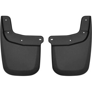 imageHusky Liners Mud Guards  Rear Mud Guards  Black  59231  Fits 20152022 Chevrolet ColoradoGMC Canyon wo Flares or Cladding 2 Pcs