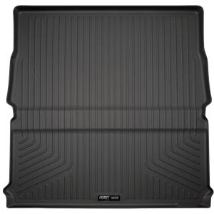 imageHusky Liners Weatherbeater Cargo Liner  Fits 20162022 Honda Pilot to Back of 2nd Row Over Folded Flat 3rd Row  1pc Black  24391Cargo  Pilot