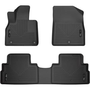 imageHusky Liners Weatherbeater Cargo Liner  Fits 20202025 Kia Telluride to Back of 2nd Row Over Folded Flat 3rd Row  1pc Black  22691Front  2nd Row
