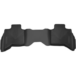 imageHusky Liners Xact Contour Floor Mats  Fits 20112024 Dodge Ram 1924 Classic Body Quad Cab 0208 Ram 1500 Crew Cab 0309 Ram 25003500 Crew Cab  2nd Row 1pc Black  53621
