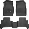 imageHusky Liners Weatherbeater Floor Mats  Fits 20152022 Chevrolet Colorado ampamp GMC Canyon Double CAB ONLY  Front ampamp 2nd Row  Black 3pc  93461
