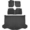 imageHusky Liners Weatherbeater Floor Mats  Fits 20092013 Honda Fit  Front ampamp 2nd Row 3pc Black  984912015  2020