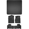 imageHusky Liners Weatherbeater Floor Mats  Fits 20152020 Chevrolet Tahoe ampamp GMC Yukon  Front ampamp 2nd Row 3pc Black  99201Black