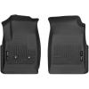 imageHusky Liners Weatherbeater Floor Mats  Fits 20152022 Chevrolet Colorado ampamp GMC Canyon Crew CAB ONLY ampamp Double CAB ONLY  Front Row 2pc Black  18111Black