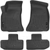 imageHusky Liners Weatherbeater Floor Mats  Fits 20162024 Dodge Challenger RearWheel Drive only  Front ampamp 2nd Row 3pc Black  99171