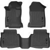 imageHusky Liners Weatherbeater Floor Mats  Fits 20202025 Subaru Legacy ampamp Subaru Outback  Front ampamp 2nd Row 3pc Black  95541Black
