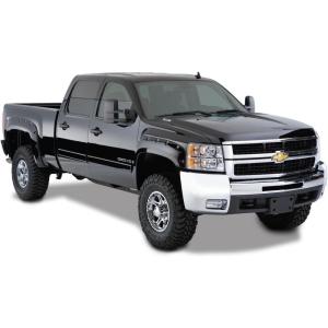 imageHusky Liners Fender Flares Pocket Style  Fits 20072013 Chevrolet Silverado 1500 20072014 Chevrolet Silverado 2500 HD ampamp 3500 HD Excludes Dually  Front ampamp Rear 4pc Black  2804924