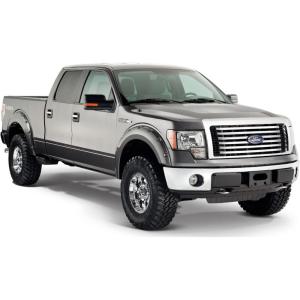 imageHusky Liners Fender Flares Pocket Style  Fits 20092014 Ford F150 Excludes SVT Raptor Model  Front ampamp Rear 4pc Black  2802929