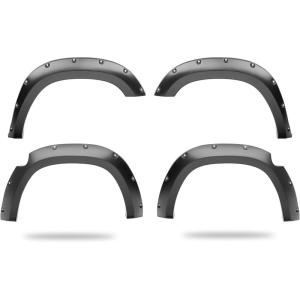 imageHusky Liners Fender Flares Pocket Style  Fits 20092023 Ram 1500 20192023 Classic Body Includes 0918 Sport Excludes RT And Rebel Models  Front ampamp Rear 4pc Black  2805915