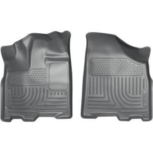 imageHusky Liners Weatherbeater Floor Mats  Fits 20112020 Toyota Sienna 7 ampamp 8 Passenger Models  Front Row 2pc Grey  18852
