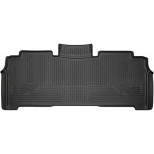 imageHusky Liners Weatherbeater Floor Mats  Fits 20172025 Chrysler Pacifica Touring ampamp Touring L 20202025 Chrysler Voyager  Front Row 2pc Black  130112nd Row