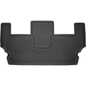 imageHusky Liners Weatherbeater Floor Mats  Fits 20172025 Chrysler Pacifica Touring ampamp Touring L 20202025 Chrysler Voyager  Front Row 2pc Black  130113rd Row