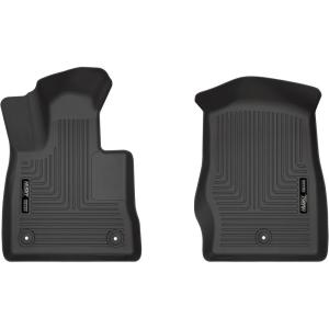 imageHusky Liners Weatherbeater Floor Mats  Fits 20202026 Ford Explorer  Front Row 2pc Black  18681