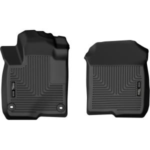 imageHusky Liners Xact Contour Floor Mats  Fits 20242026 Honda HRV  Front Row 2pc Black  50761Front Row