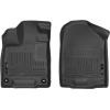 imageHusky Liners Weatherbeater Floor Mats  Fits 20172026 Honda Ridgeline  Front Row 2pc Black  18431Black