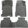 imageHusky Liners Weatherbeater Floor Mats  Fits 20062011 Honda Civic 4Door  Front ampamp 2nd Row 3pc Black  98411Grey