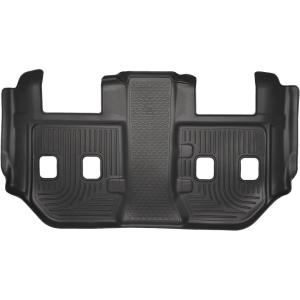 imageHusky Liners Weatherbeater Floor Mats  Fits 20152020 Cadillac Escalade ESV Chevrolet Suburban GMC Yukon XL w2nd Row Bucket Seat  3rd Row 1pc Black  19281