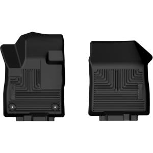 imageHusky Liners Weatherbeater Floor Mats  Fits 20242026 Lincoln Nautilus  Front ampamp 2nd Row 3pc Black  95571Front Row