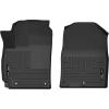 imageHusky Liners Xact Contour Floor Mats  Fits 20182023 Hyundai Kona  Front Row 2pc Black  51831