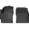 imageHusky Liners Xact Contour Floor Mats  Fits 20222026 Toyota Corolla Cross Front Wheel Drive Only  Front Row 2pc Black  50701