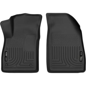 imageHusky Liners Xact Contour Floor Mats  Fits 20132022 Buick Encore 20152022 Chevrolet Trax  Front Row 2pc Black  55351