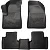 imageHusky Liners Weatherbeater Floor Mats  Fits 20142015 Jeep Cherokee  Front amp 2nd Row 3pc Black  99031