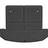 imageHusky Liners Weatherbeater Floor Mats  Fits 20212025 Kia Sorento Excludes Hybrid  Front amp 2nd Row 3pc Black  95841Cargo