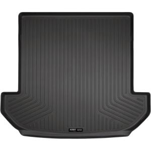 imageHusky Liners Weatherbeater Floor Mats  Fits 20162020 Kia Sorento wOut 3rd Row Seating  Front amp 2nd Row 3pc Black  98691Cargo Over Folded 3rd Row