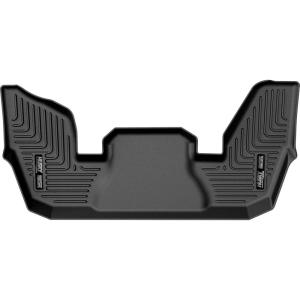 imageHusky Liners Weatherbeater Floor Mats  Fits 20242026 Honda Pilot  Front amp 2nd Row 3pc Black  958213rd Row