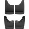 imageHusky Liners  Front amp Rear Mud Guards  Fits 20022008 Dodge Ram 1500 20032009 Dodge Ram 25003500 wo OEM Fender Flares  Black 4 pcs  56071 amp 57061