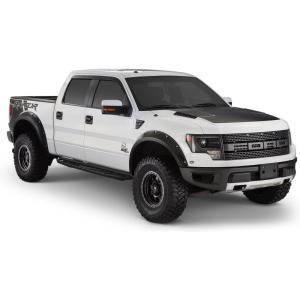 imageHusky Liners Fender Flares Pocket Style  Fits 20102014 Ford F150 SVT Raptor  Front amp Rear 4pc Black  2802938