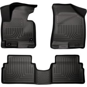 imageHusky Liners Weatherbeater Cargo Liner  Fits 20172022 Kia Sportage  1pc Black  28871Front  2nd Row