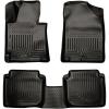 imageHusky Liners Weatherbeater Floor Mats  Fits 20112013 Hyundai Elantra Sedan 2013 Hyundai Elantra Coupe  Front amp 2nd Row 3pc Black  98891