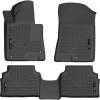 imageHusky Liners Weatherbeater Floor Mats  Fits 2020  2025 Hyundai Sonata Excludes Hybrid 2021  2025 Kia K5 Front Wheel Drive  Front amp 2nd Row 3pc Black  95771