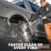 imageHusky Liners Weatherbeater Floor Mats  Fits 20082010 Ford F250F350 SUPERCAB ONLY without Manual Transfer Case Shifter Footwell Coverage  Front amp 2nd Row 3pc Black  98391