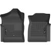 imageHusky Liners Weatherbeater Floor Mats  Fits 19992006 Chevrolet Silverado amp GMC Sierra 15002500  3500 2007 Classic Body Only Standard CAB  Front Row 2pc Black  18251