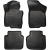 imageHusky Liners Weatherbeater Floor Mats  Fits 20122022 Volkswagen Passat  Front amp 2nd Row 4pc Black  98681