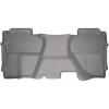 imageHusky Liners Weatherbeater Floor Mats  Fits 20142018 Chevrolet Silverado amp GMC Sierra 1500 Crew CAB 1519 SilveradoSierra 2500 3500 Crew CAB ONLY Full Coverage  2nd Row 1pc Black  19231Grey